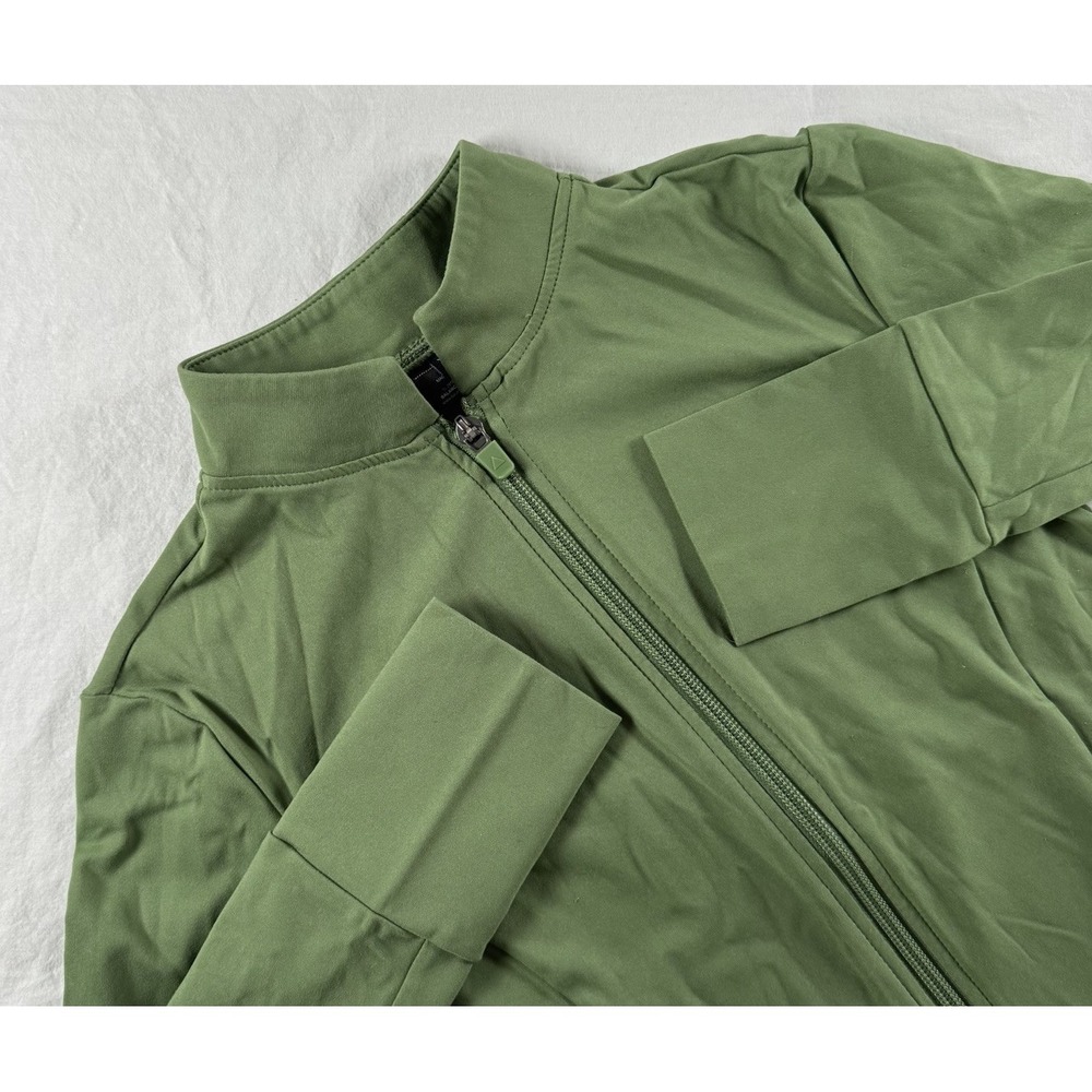 Balance Athletica Women's‎ Size XS Green Long Sleeve Cropped Jacket Thumbholes